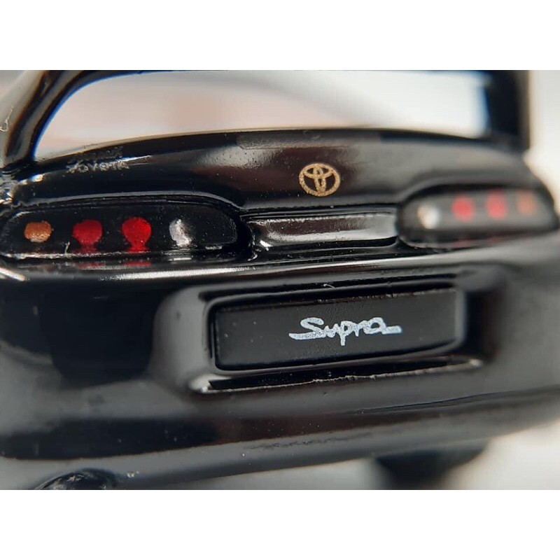 Xe Mô Hình Toyota Supra (JZA80) 1:64 MiniGT ( Đen )