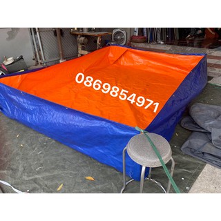 [RẺ VÔ ĐỊCH] Bể bạt nuôi ốc, ếch, cá, lươn 0,5M