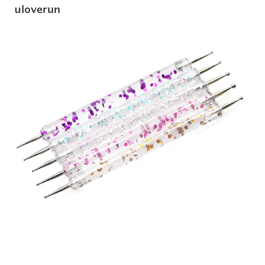 [Hàng mới về] 5 dụng cụ chấm vẽ móng 2 đầu tạo kiểu nghệ thuật