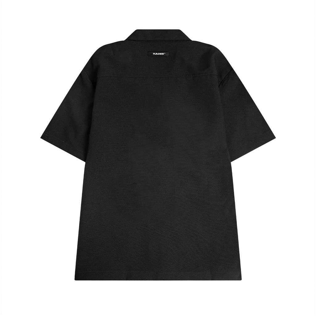 Áo Sơ Mi Tay Lỡ Unisex SHROUD Vải Kate Silk - HADES Brand Chính Hãng