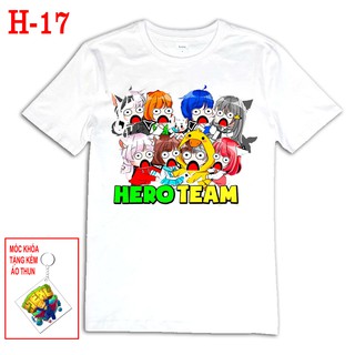 Áo Thun Hero Team (TẶNG KÈM MÓC KHÓA)
