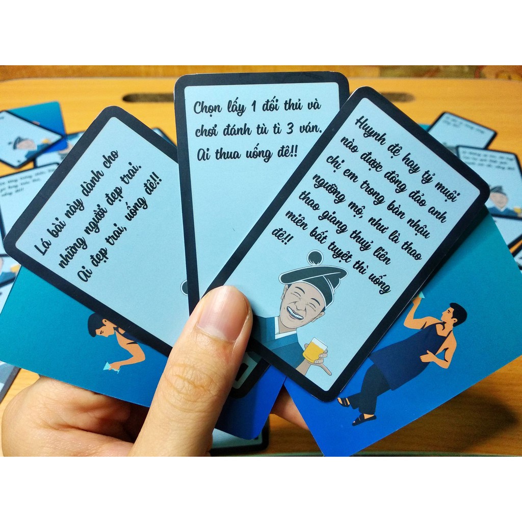 [Chautinhtrifanart] Stephen Chow Drinking Cards - Uống Đê!! - Giúp cuộc nhậu của các Tiểu Tinh thêm phần vui bựa 😂🤣😂😂