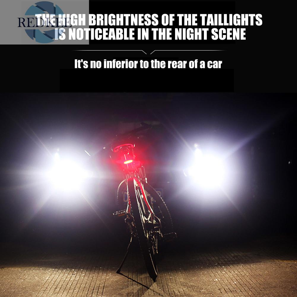 Đèn đuôi xe đạp có cổng sạc USB