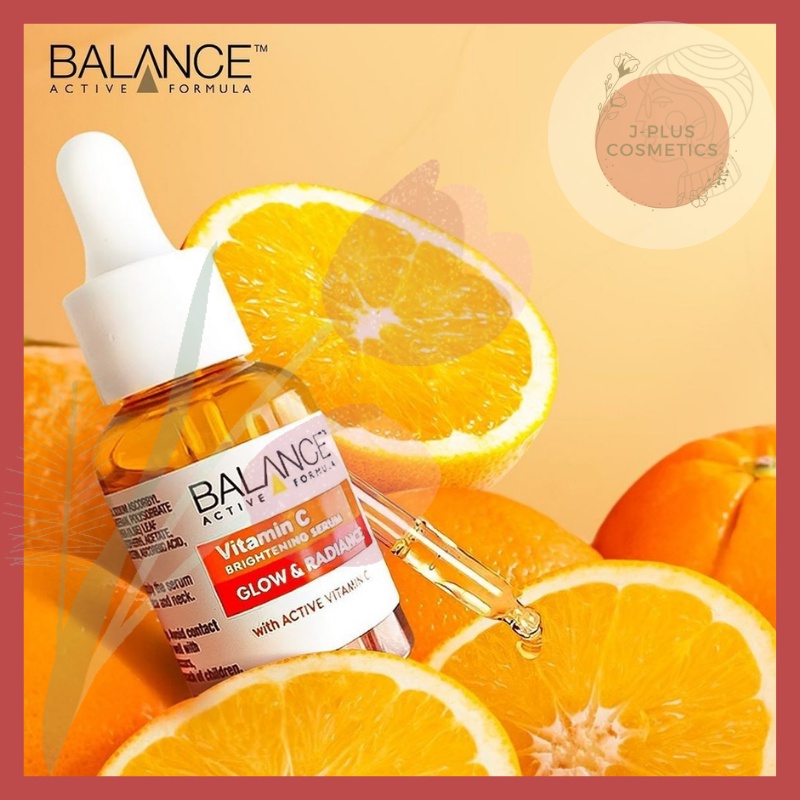 Tinh Chất Balance Active Formula Vitamin C Brightening Serum 30ml [Tặng Gel Rửa Tay]