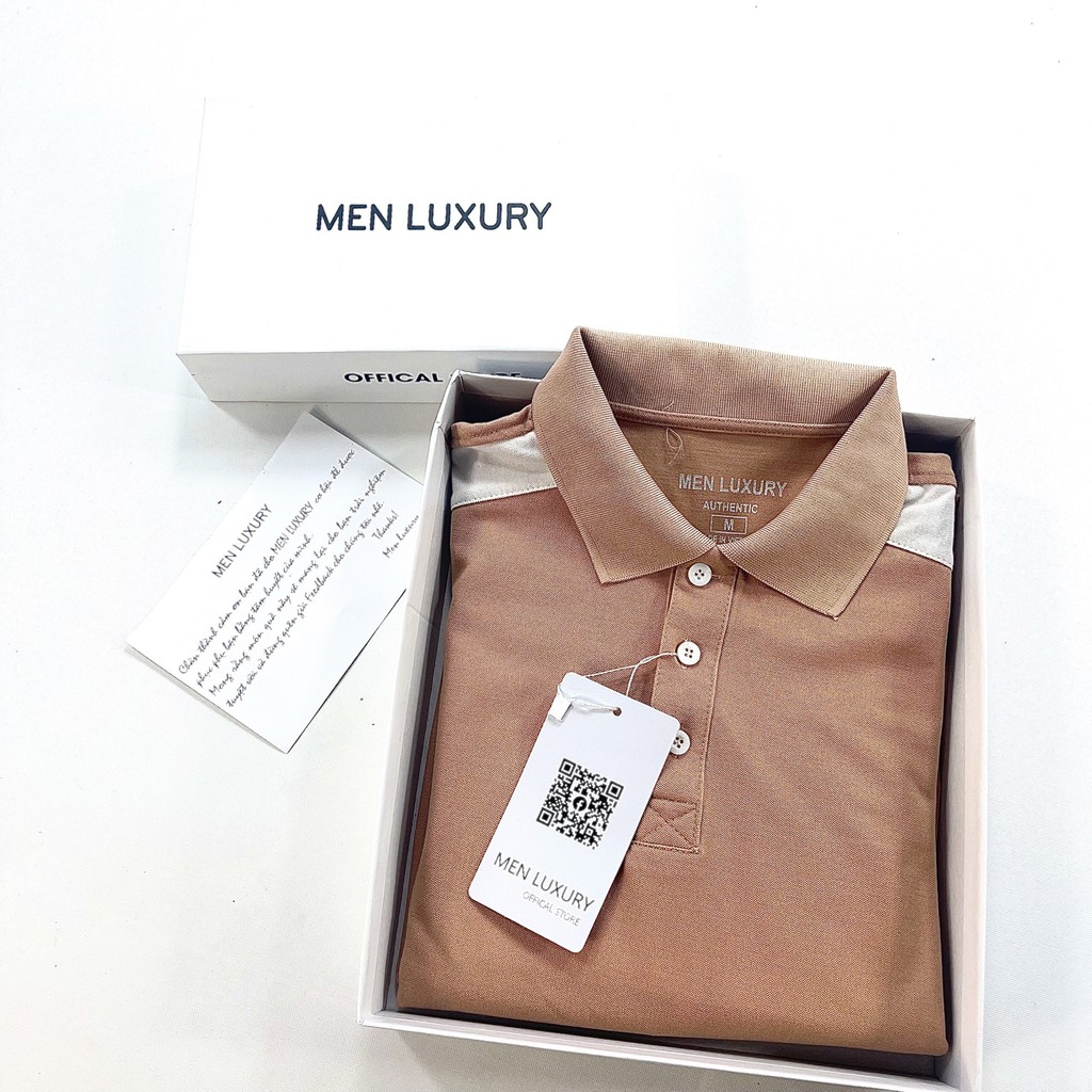 Áo thun Polo nam cổ bẻ MEN LUXURY vải cá sấu Cotton xuất xịn, chuẩn form,sang trọng-lịch lãm PL07- PL08 | BigBuy360 - bigbuy360.vn