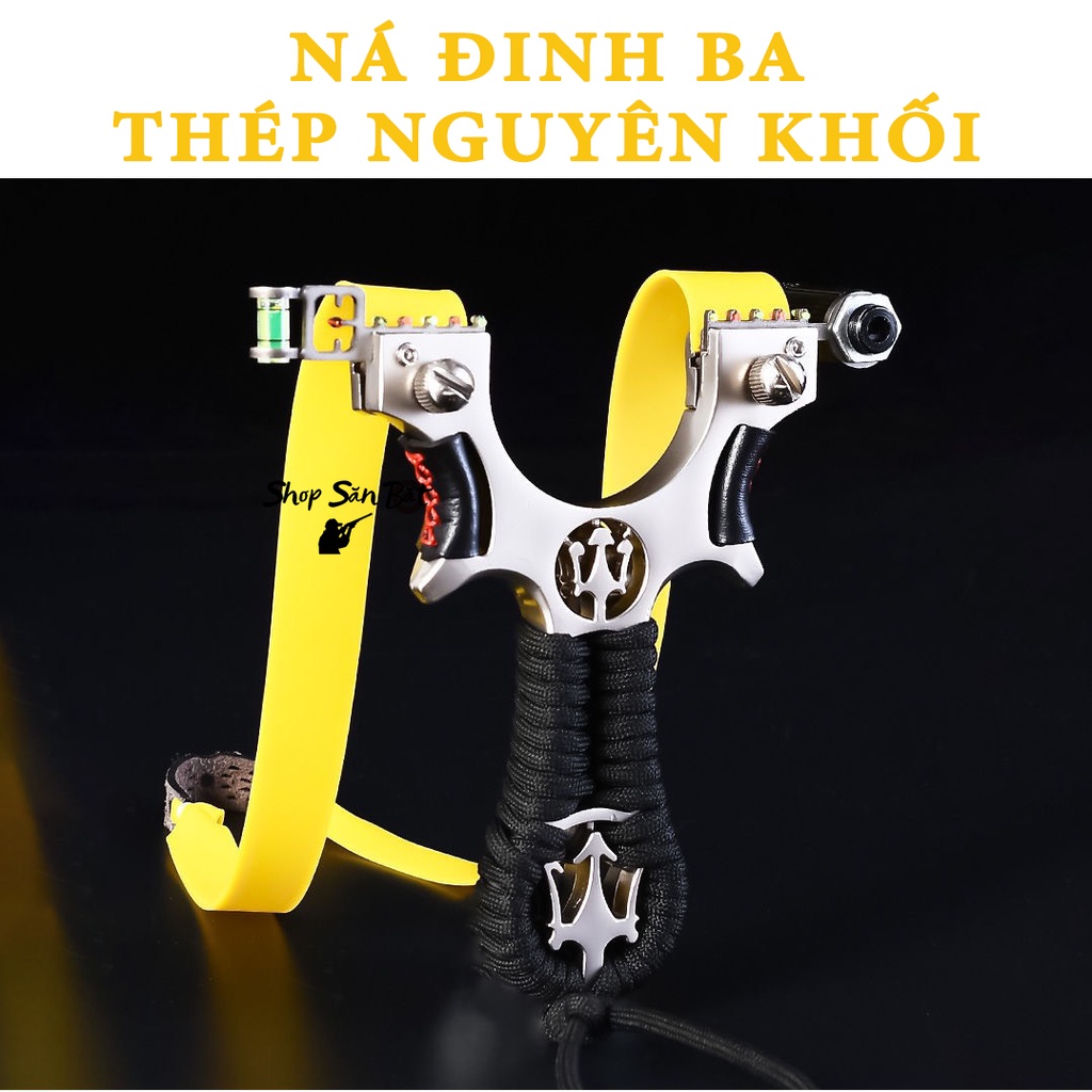 [DEAL TỐT] NÁ CAO SU 3 SAO LAZE - NÁ ĐINH BA NGUYÊN KHỐI INOX 304 LAZE CAO CẤP CHỐNG GỈ XỊN SÒ