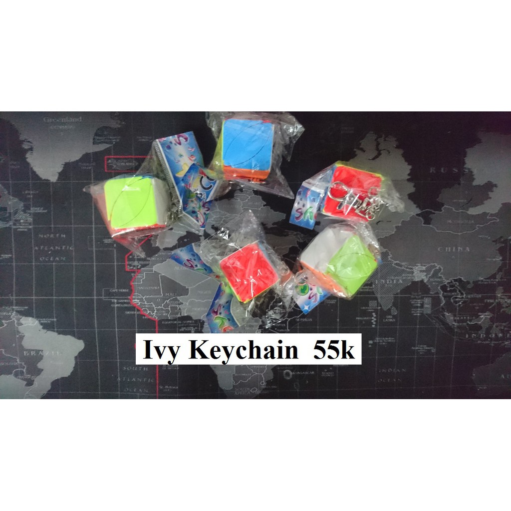 Phụ Kiện Rubik. Móc khóa Ivy Keychain