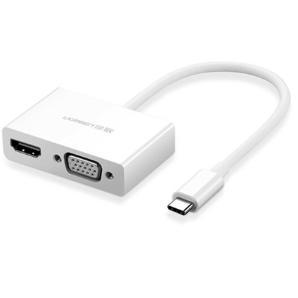 Bộ chuyển đổi USB-C sang HDMI + VGA (30843)