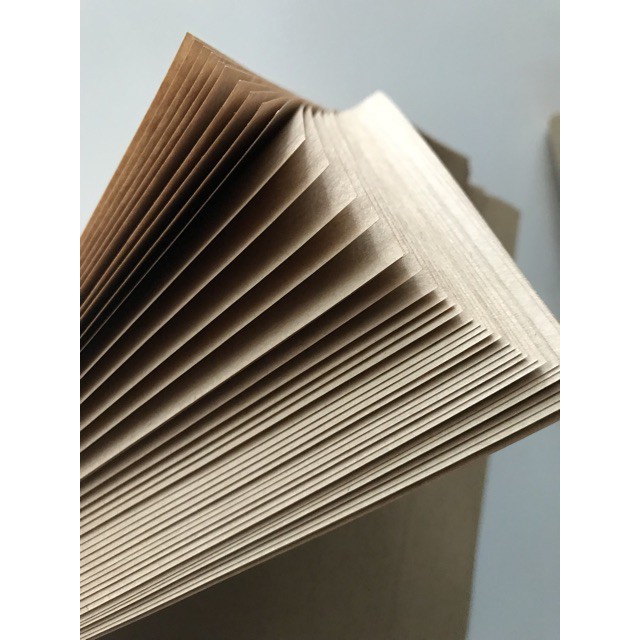 combo 100 tờ giấy kraft mỏng 70gsm cỡ A4 [nguyên liệu thủ công, scrapbook, thiệp, sổ]