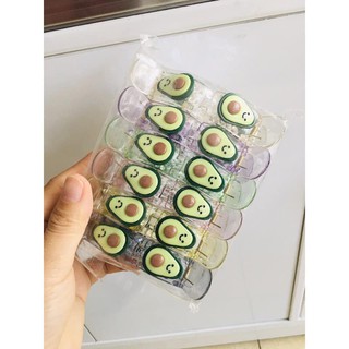 Kẹp càng cua hình trái bơ