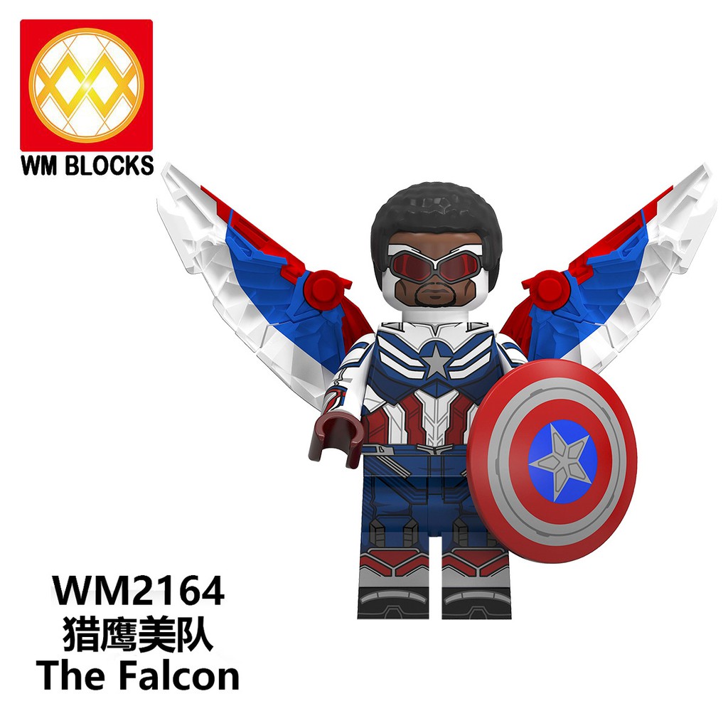 Xếp Hình Minifigures The Falcon , Winter Soldier - Đồ Chơi Lắp Ráp non-lego WM6117 [A11]