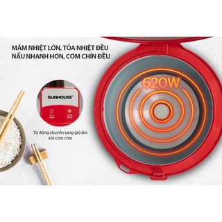 Nồi cơm điện Sunhouse SH18S 1.8L