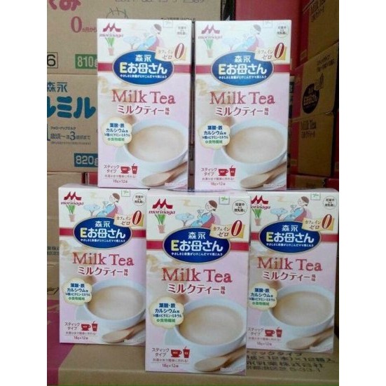 Sữa bầu morinaga 216g Vị Trà Xanh/ Hồng Trà/ Cafe date  2023