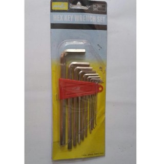 Bộ vặn ốc lục giác (lục lăng - 10 chi tiết)