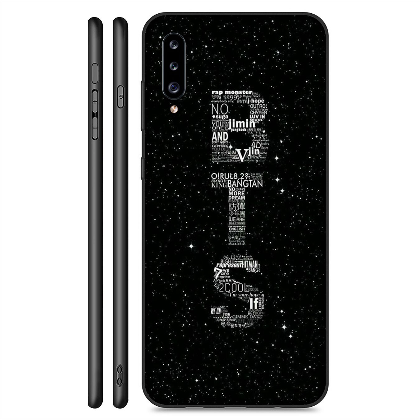 Ốp điện thoại silicon mềm họa tiết BTS H17 cho Samsung Galaxy A02S J2 J4 J5 J6 Plus J7 Prime A02 M02 j6+ A42 +