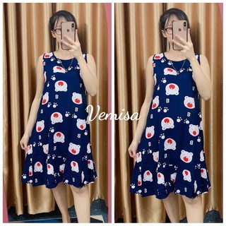 Váy bầu chất lanh thái đuôi cá cao cấp siêu mềm mát mặc bầu và sau sinh