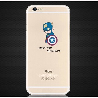 Ốp lưng iPhone Trong Suốt Siêu Anh Hùng