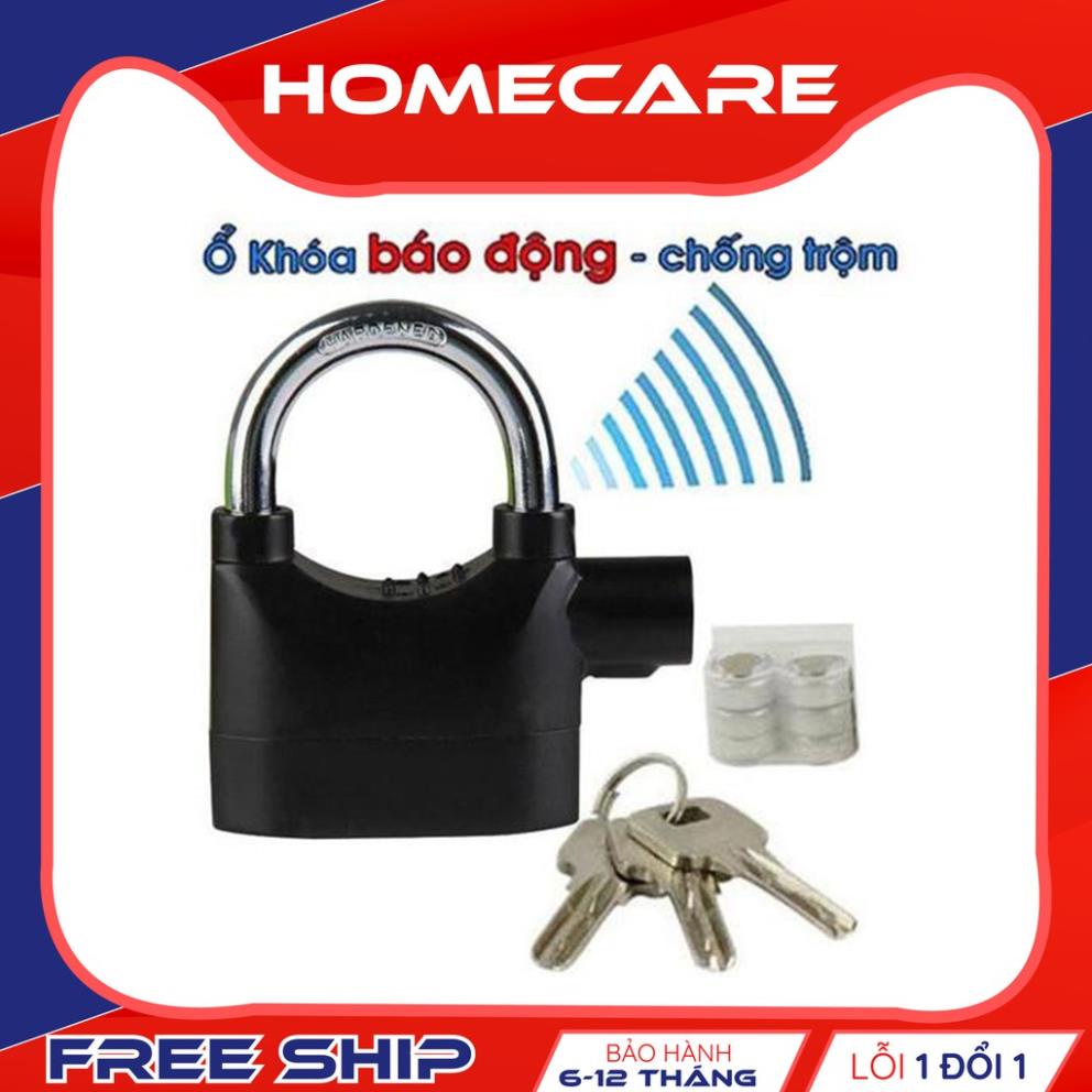 ổ khóa chống trộm cao cấp Alarm Lock, ổ khóa thông minh có còi báo động - BH 6 tháng