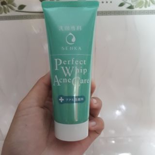 Sữa Rửa Mặt Dành Cho Da Mụn Senka Perfect Whip Acne Care 50g