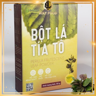 Bột tía tô nguyên chất Behena - Hỗ trợ giải cảm cúm, giảm đau do Gout 50Gr