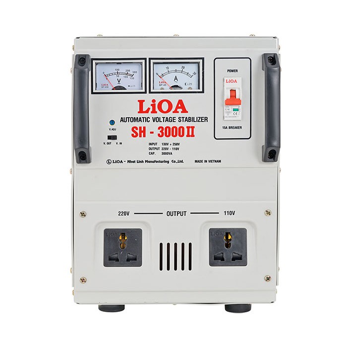 ỔN ÁP LIOA SH-3000 3KVA - 1 PHA ( THẾ HỆ MỚI )