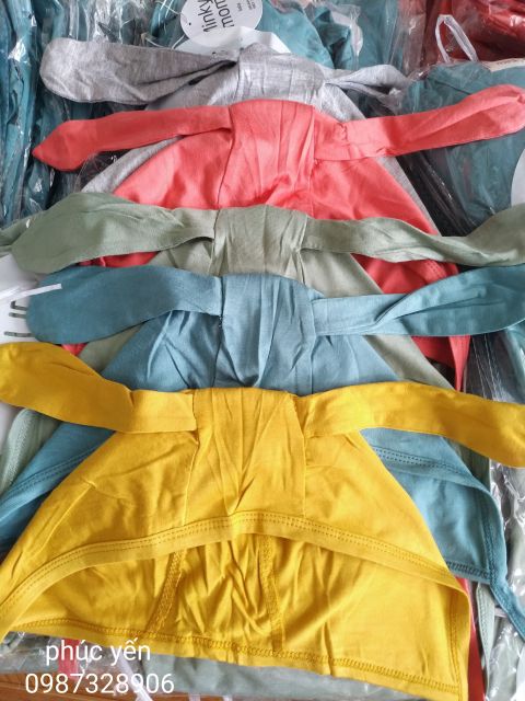 Bộ Cotton Lạnh Kèm Mũ Tai Thỏ Cute Cho Bé | BigBuy360 - bigbuy360.vn