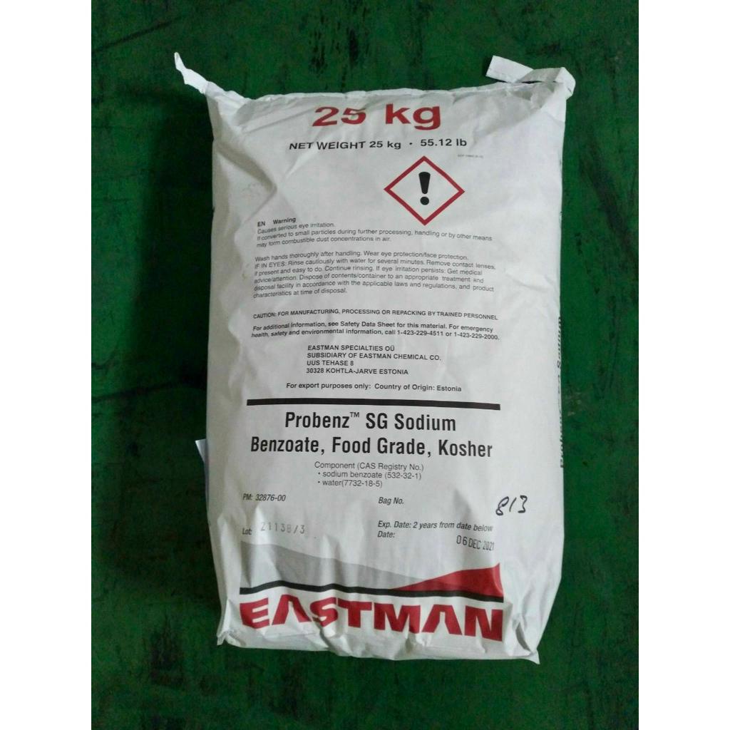 50g - 100g Sodium Benzoate  - Chất bảo quản thực phẩm, mỹ phẩm, hàng Châu Âu