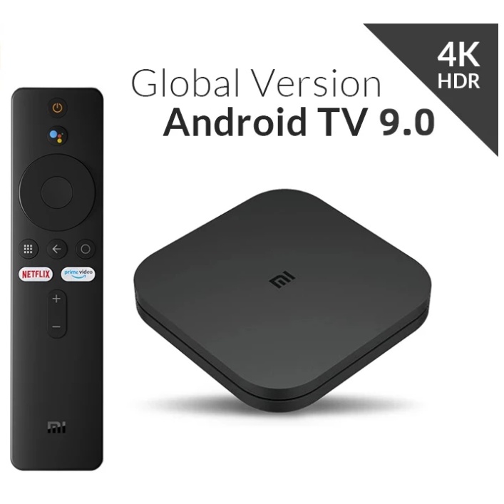 Bộ Thiết Bị Truyền Tín Hiệu Thông Minh Xiaomi MI TV Box S 4K HDR Android TV 8.1 Ultra HD 2G 8G WIFI Google Cast Netflix IPTV TV Stick MDZ-22-AB MDZ-24-AA