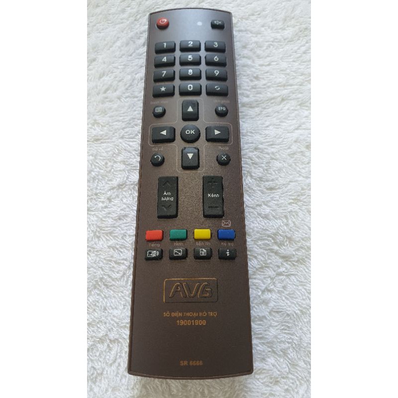 REMOTE ĐIỀU KHIỂN ĐẦU THU TRUYỀN HÌNH TIVI AVG