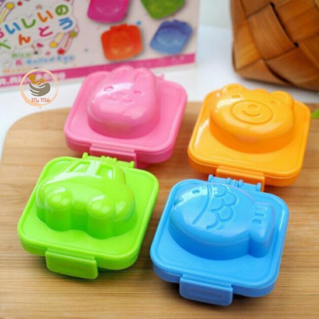 Set 6 Khuôn Cơm Nắm Onigiri Nhiều Hình Dễ Thương, Đồ Dùng Dặm Cho Bé Shop Mẹ Mốc