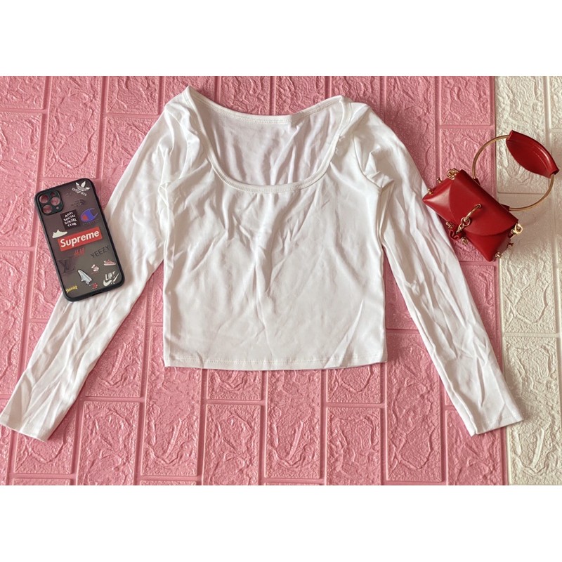 áo croptop dài tay hot trend