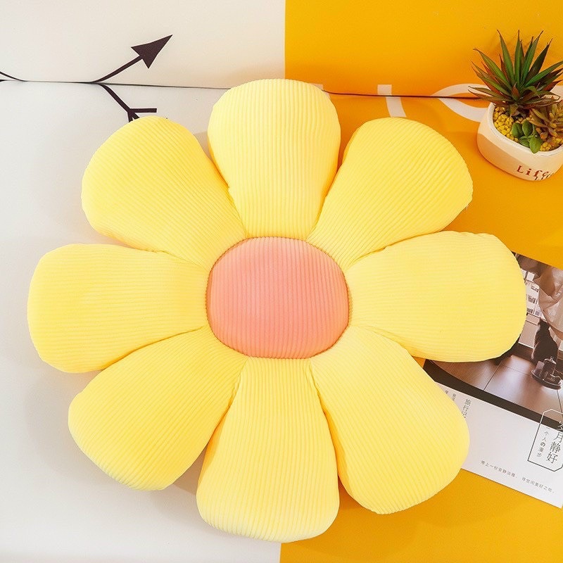 Đệm tựa lưng ghế văn phòng hình hoa ,sofa thiết kế hình bông hoa