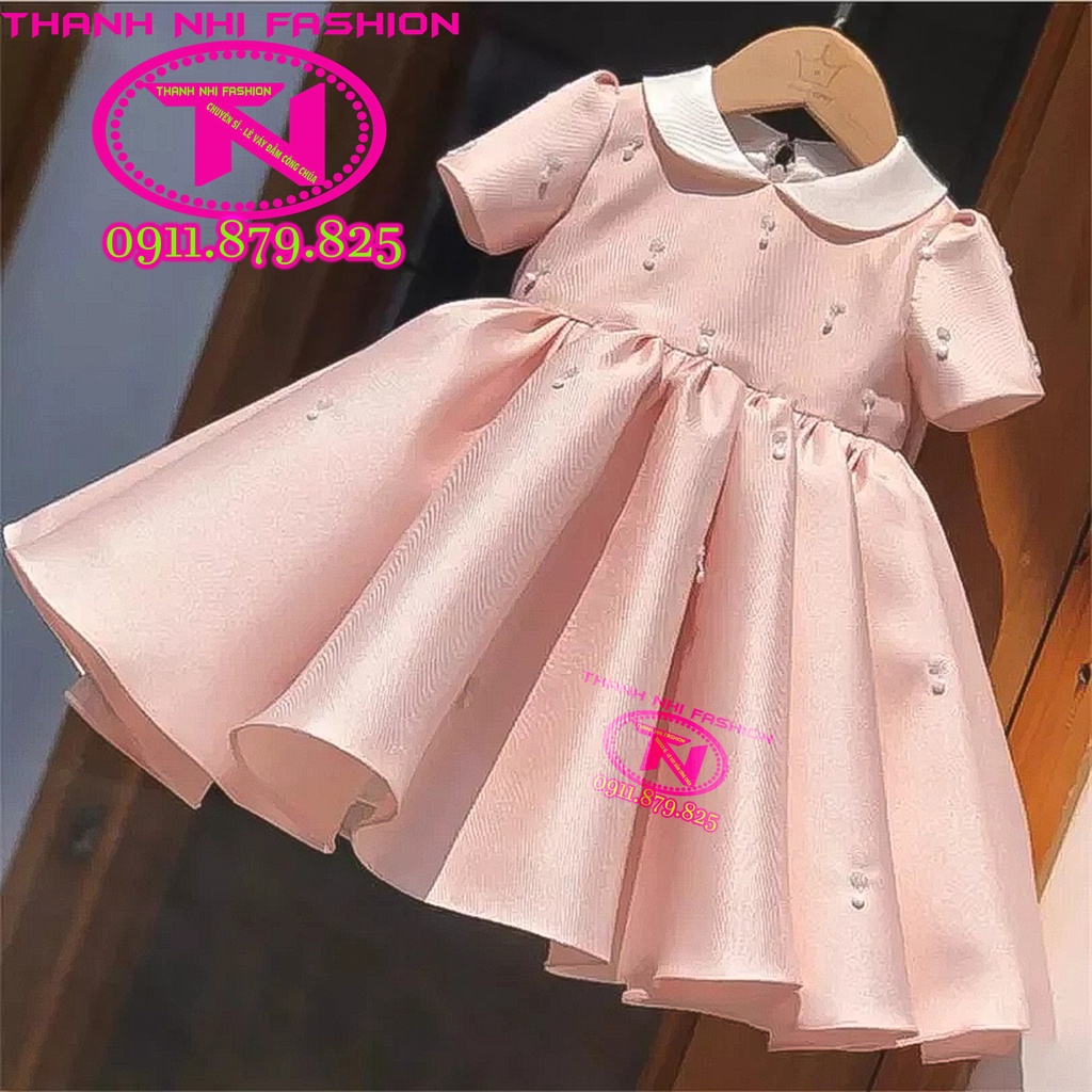 Váy bé gái thiết kế Kiêu Sa giá rẻ - Váy Công Chúa TN008  hàng thiết kế cao cấp