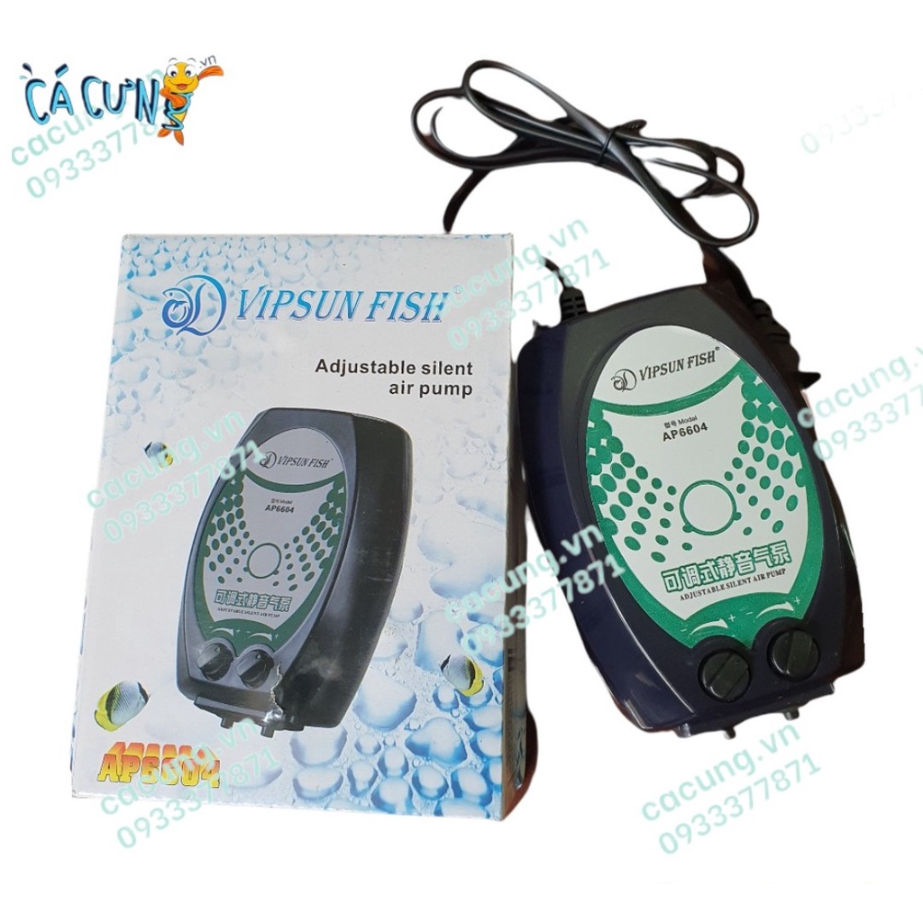 Máy Bơm Sủi Oxy Vipsun AP6603