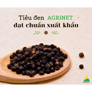 Hạt tiêu đen rang sẵn Agrinet  - Nguyên Hạt