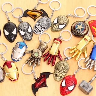 Móc khóa siêu anh hùng Marvel và DC người nhện spider man - người sắt iron man