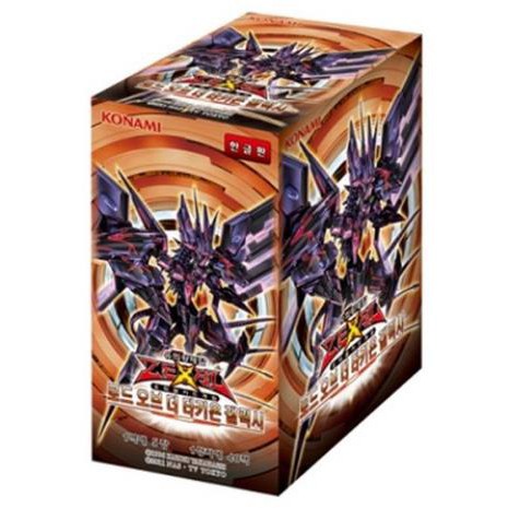 Yugioh Cards Lord of the Tachyon Galaxy Booster Box Korea version