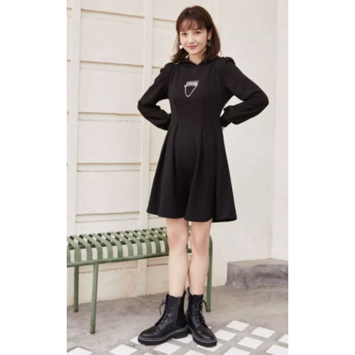 Váy hoodie nỉ Vero Moda auth