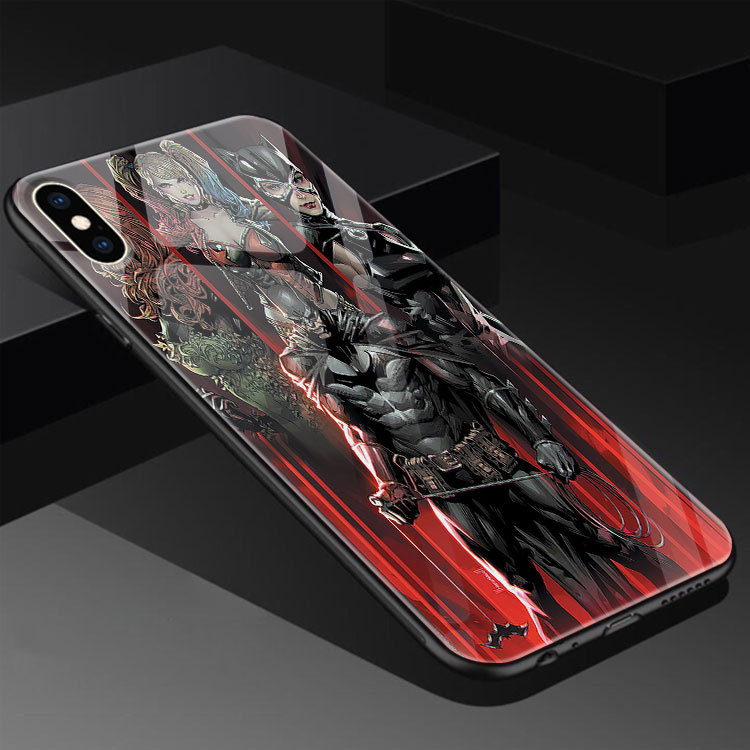 Ốp Bảo Vệ Apple Ip In Hình Người Dơi Batman CASESPOT Phone 6 6Plus 6S 6S Plus 7 7Plus 8 8Plus X Xs Xs Max 11 Promax