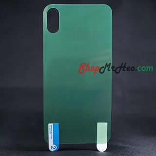 Dán dẻo tpu full mặt sau lưng iphone x - iphone xs