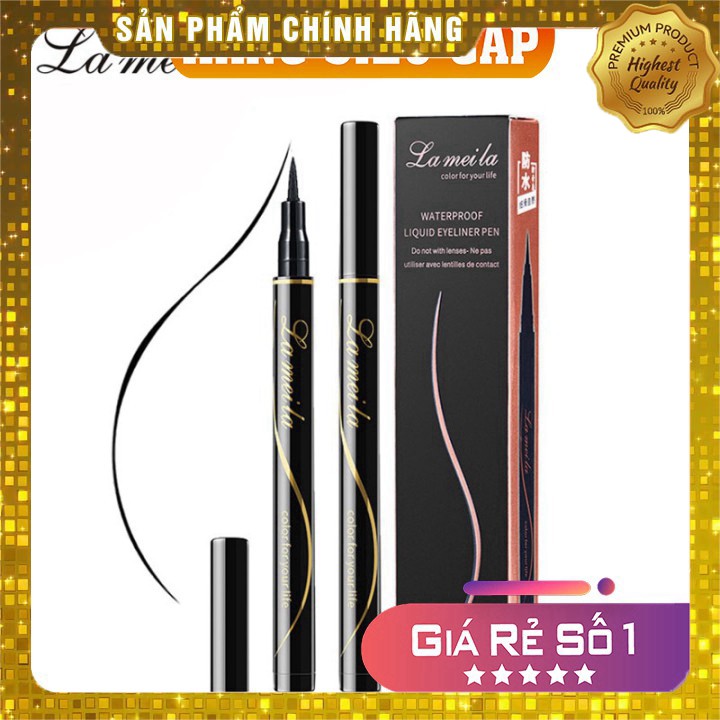 Bút kẻ mắt nước 💕FREESHIP💕 Bút kẻ Lameila không trôi hàng chính hãng Waterproof Liquid Eyeliner Pen