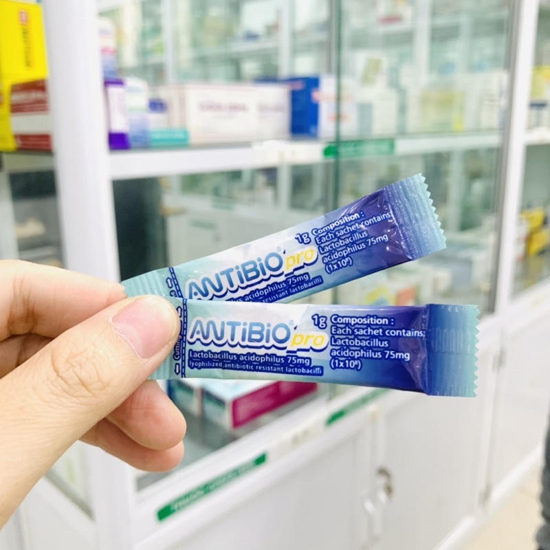 Combo 10 gói Antibio Pro, men vi sinh, bổ sung lợi khuẩn Hàn Quốc men tiêu hóa giảm rối loạn tiêu hóa đầy hơi, táo bón