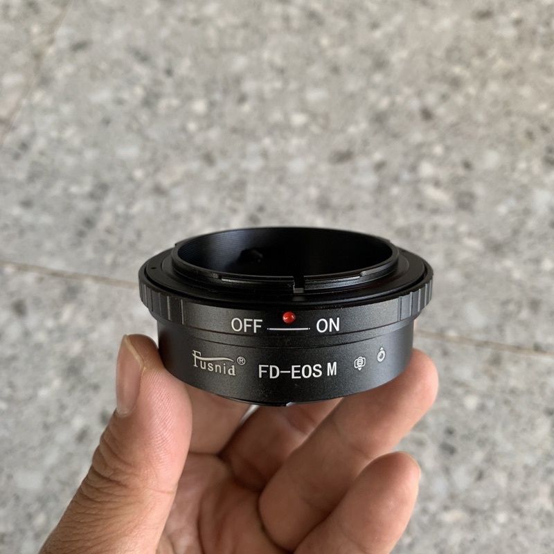 Ngàm chuyển FD-EosM hiệu Fusnid - để sử dụng lens FD trên máy ảnh EOS-M