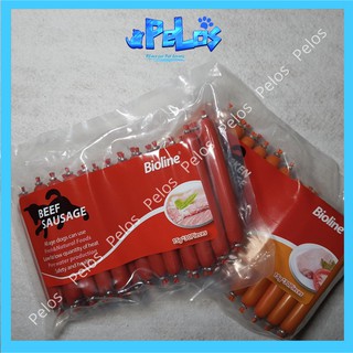 Xúc xích dinh dưỡng Bioline cho chó mèo 1 cây 15g - Pelos