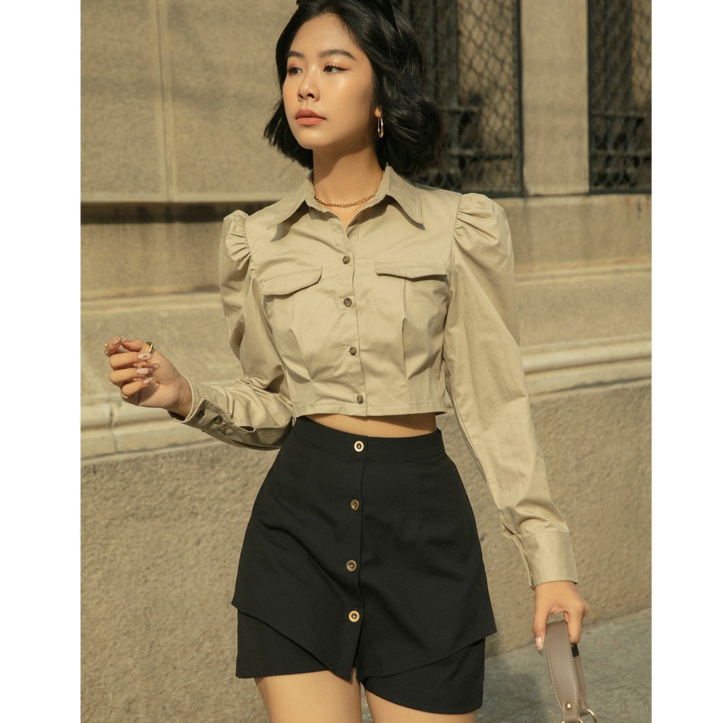 [Mã WABRLOW5 giảm 15% đơn 300K] Chân Váy Kiểu Goût De Jun Spoky Skort | BigBuy360 - bigbuy360.vn