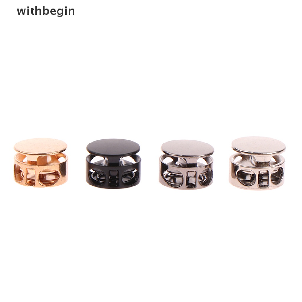 Set 10 Khóa Dây Rút 2 Lỗ Diy Tiện Dụng