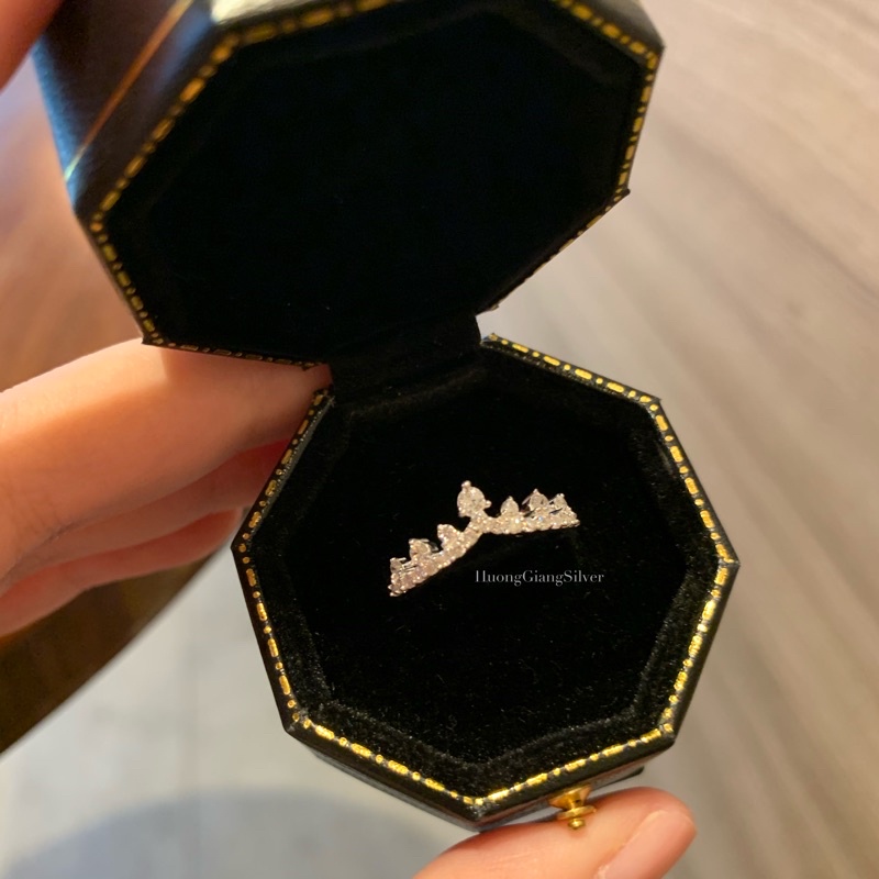 Nhẫn Cinderella Bạc - HuongGiangSilver