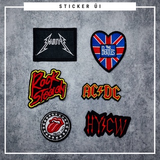 Sticker ủi quần áo cao cấp CÓ SẴN KEO ỦI dùng làm miếng vá Quần Áo,vá áo phao,trang trí quần áo