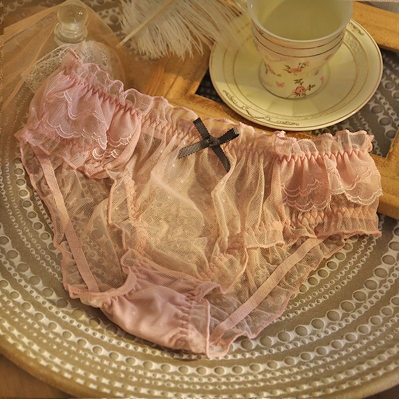 Quần Lót cotton Nguyên Chất Kháng Khuẩn Eo Thấp Thoáng Khí Dễ Thương Cho Nữ