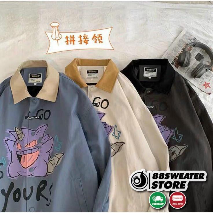 Áo Khoác Kaki Chất Dày Nam Nữ Unisex Cực Chất | BigBuy360 - bigbuy360.vn